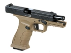 Пістолет APS XTP Xtreme Training Pistol Green Gas Dark Earth(Страйкбол 6мм) - зображення 5
