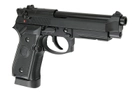 Пістолет KJW Beretta M9A1 CO2 - Black - зображення 6