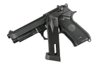 Пістолет KJW Beretta M9A1 CO2 - Black - зображення 8