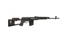 Снайперська гвинтівка A&K СВД Polymer Version Black - изображение 6