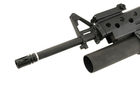 Штурмова гвинтівка з підствольним гранатометом Specna Arms M16 SA-G02 Black - изображение 7