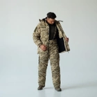 Зимова куртка "ЗСУ" Бушлат військовий тактичний зимовий піксель Тканина мембрана розмір 48 - зображення 5