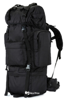 Туристичний похідний рюкзак з каркасом Eagle A21 Black (005577) - зображення 2