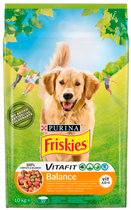 Sucha karma dla psów seniorów Purina Friskies Balance z kurczakiem 10 kg (7613031395491) - obraz 1