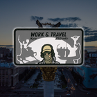 Патч PSDinfo «Work and Travel Kyiv» ПВХ 2000000134284 - изображение 3