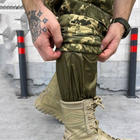 Чоловічі зимові брюки ripstop із утеплювачем синтепон 100 / Штани "logos tactical" з підтяжками піксель розмір M - зображення 8