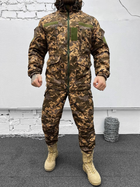 Тактичний зимовий теплий військовий комплект Short ( Куртка + Штани ), Камуфляж: Піксель, Розмір: XXL - зображення 4