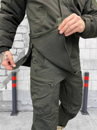 Тактический зимний теплый военный комплект Island ( Куртка + Штаны ), Камуфляж: Олива, Размер: M - изображение 7