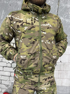 Тактичний зимовий теплий військовий комплект Level 7 ( Куртка + Штани ), Камуфляж: Мультикам, Розмір: L - зображення 4
