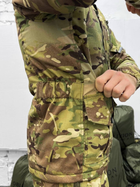 Тактический зимний теплый военный комплект RH-14 ( Куртка + Штаны ), Камуфляж: Мультикам, Размер: XXXL - изображение 7