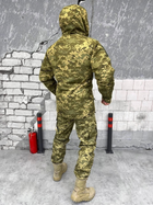 Тактический зимний теплый военный комплект Omny-Heat ( Куртка + Штаны ), Камуфляж: Пиксель ВСУ, Размер: M - изображение 2