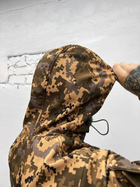 Тактический зимний теплый военный комплект Short ( Куртка + Штаны ), Камуфляж: Пиксель, Размер: L - изображение 9
