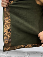 Тактический зимний теплый военный комплект Short ( Куртка + Штаны ), Камуфляж: Пиксель, Размер: М - изображение 8