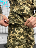 Тактичний зимовий теплий військовий комплект RH-14 ( Куртка + Штани ), Камуфляж: Піксель ЗСУ, Розмір: S - зображення 11