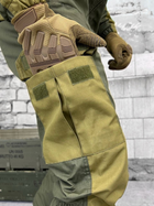 Тактичний теплий військовий комплект ARK/15 ( Куртка + Штани ), Камуфляж: Олива, Розмір: M - зображення 7