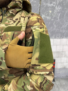 Тактичний зимовий теплий військовий комплект Trez ( Куртка + Штани ), Камуфляж: Мультикам, Розмір: XL - зображення 5