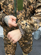 Тактический зимний теплый военный комплект Short ( Куртка + Штаны ), Камуфляж: Пиксель, Размер: XXXL - изображение 7