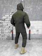 Тактический зимний теплый военный комплект Island ( Куртка + Штаны ), Камуфляж: Олива, Размер: L - изображение 2