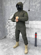 Тактичний зимовий теплий військовий комплект Island ( Куртка + Штани ), Камуфляж: Олива, Розмір: L - зображення 3