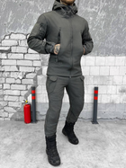 Тактичний зимовий теплий військовий комплект SND ( Куртка + Штани ), Камуфляж: Сірий, Розмір: XL - зображення 2