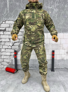 Тактичний зимовий теплий військовий комплект Rebuz ( Куртка + Штани ), Камуфляж: Мультикам, Розмір: XXXXL - зображення 3