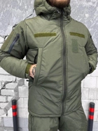 Тактичний зимовий теплий військовий комплект Dirty ( Куртка + Штани ), Камуфляж: Олива, Розмір: XXXXXXL - зображення 6