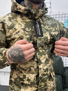 Тактический зимний теплый военный комплект RH-14 ( Куртка + Штаны ), Камуфляж: Пиксель ВСУ, Размер: M - изображение 7