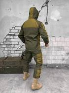 Тактичний теплий військовий комплект ARK/15 ( Куртка + Штани ), Камуфляж: Олива, Розмір: L - зображення 2