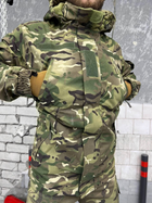 Тактический зимний теплый военный комплект Rebuz ( Куртка + Штаны ), Камуфляж: Мультикам, Размер: M - изображение 4