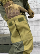 Тактичний теплий військовий комплект ARK/15 ( Куртка + Штани ), Камуфляж: Олива, Розмір: L - зображення 7