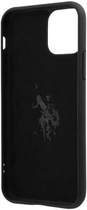 Etui U.S. Polo Assn Silicone Collection do Apple iPhone 11 Pro Max Black (3700740474525) - obraz 3