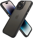 Etui Spigen Ultra Hybrid do Apple iPhone 14 Pro Max Matte Black (8809811863482) - obraz 3