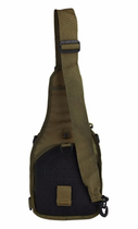Тактичний рюкзак Eagle M02G Oxford 600D 6 літр через плече Army Green - зображення 3