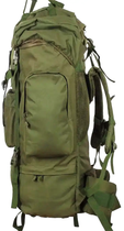 Большой тактический, армейский рюкзак с дождевиком 65L Combat хаки Sava Family - изображение 4