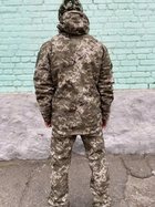 Зимняя военная форма пиксельный Мужской Костюм военный тактический утепленный SoftShell пиксель на флисе 52-54(XL-XXL) (238853) - изображение 3