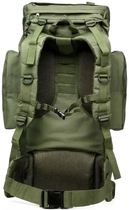 Великий тактичний, армійський рюкзак із дощовиком 65L Combat хакі (235996) - зображення 5