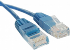 Patchcord Qoltec UTP Cat 5e RJ-45 3 m Błękitny (5901878523194)