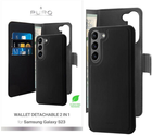 Etui z klapką Puro Wallet Detachable 2w1 do Samsung Galaxy S23 Black (8018417440724) - obraz 2