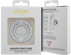 Тримач-кільце на смартфон Guess Ring Stand MagSafe GUMRSALDGS Rhinestone Silver (3666339170387) - зображення 3