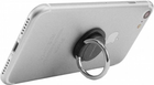 Тримач-кільце на смартфон Mercury Goospery Ring Black - Silver (8806174342333) - зображення 3
