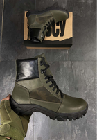 Тактичні берці ботинки Villomi vm-555A-HAKI 44 Хакі - зображення 4