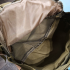 Тактичний рюкзак з трьома підсумками 50 літрів койот - зображення 4