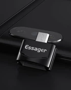 Адаптер Essager Micro USB OTG to USB Dark Grey (YM0425)