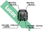 зонд Лямбда LUCAS LEB5168 Lexus GS, LS; Toyota Land Cruiser 8946550060, 8946550120, 8946550150