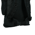 Тактичний рюкзак 70 л чорний - зображення 7