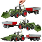 Traktor Bruder Fendt Vario 211 with Front Loader and Tipping Trailer (4001702021825) - obraz 2
