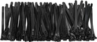 Кабельні стяжки Qoltec Nylon UV 7.2 x 100 мм 100 шт Black (5901878522234) - зображення 4
