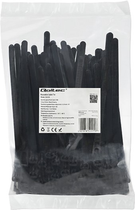 Кабельні стяжки Qoltec Nylon UV 7.2 x 150 мм 100 шт Black (5901878522258) - зображення 1