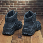 Зимові чорні тактичні прошиті кросівки 46 (30,5 см) - зображення 7