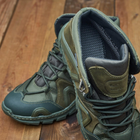 Зимові тактичні кросівки хакі 40 (26,5 см) - зображення 6